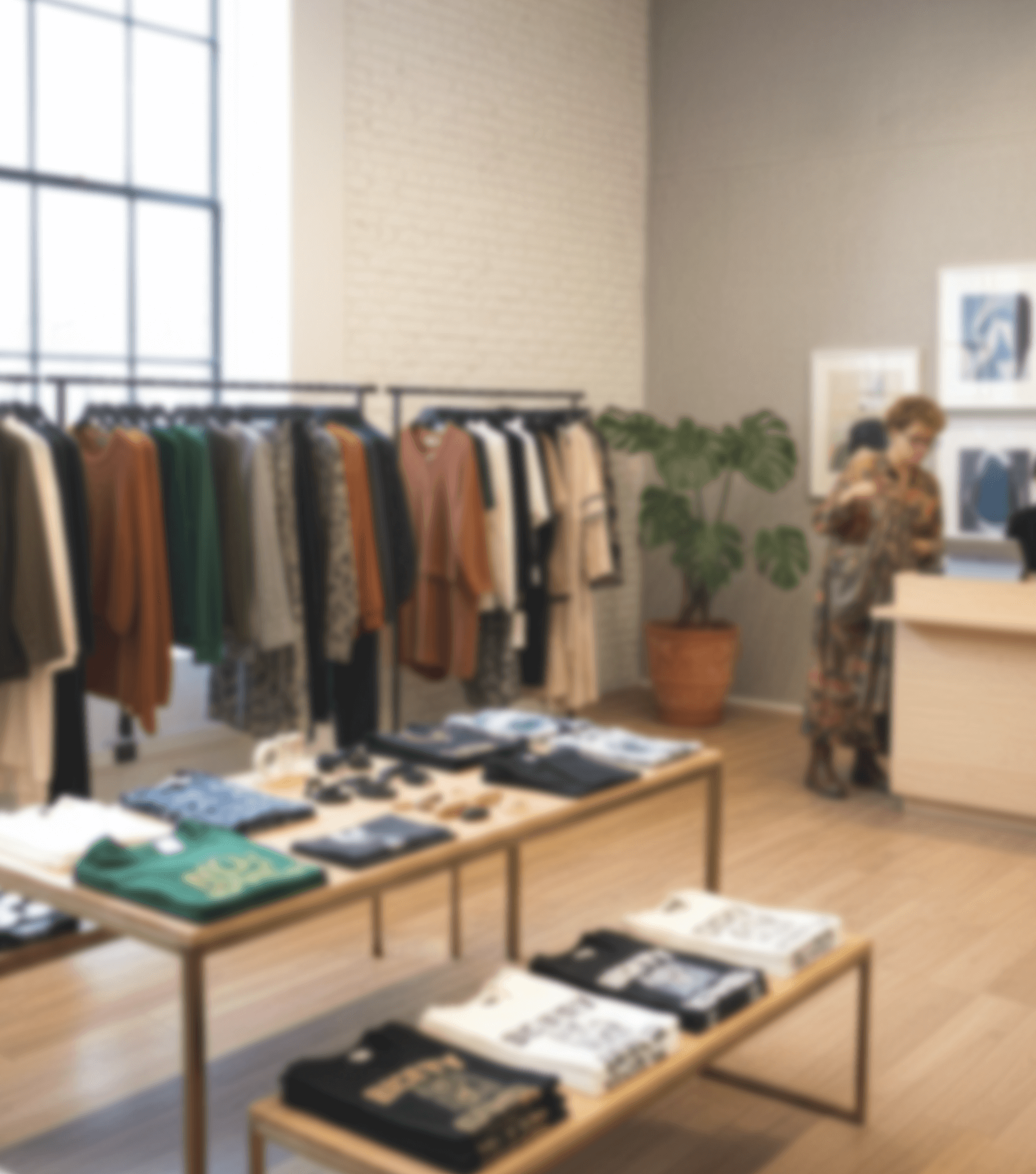 Winkel achtergrond